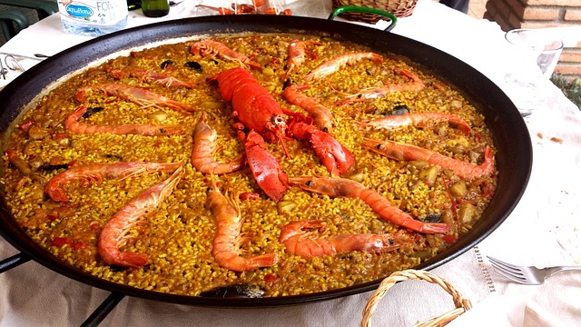 Lobster Paella