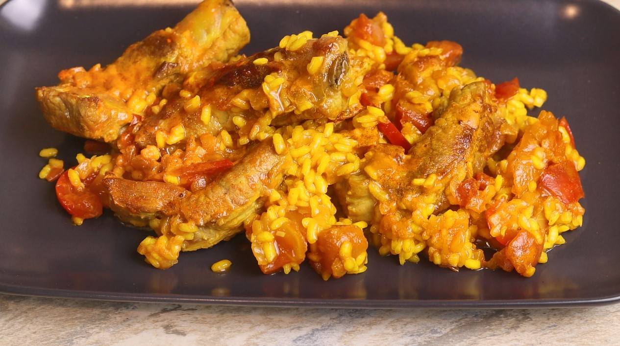 Pork Paella