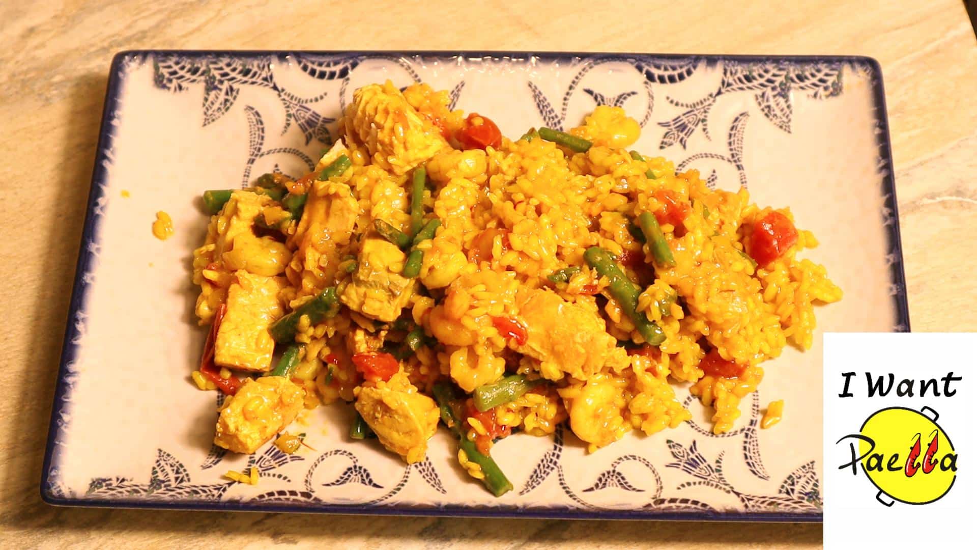 Salmon Paella